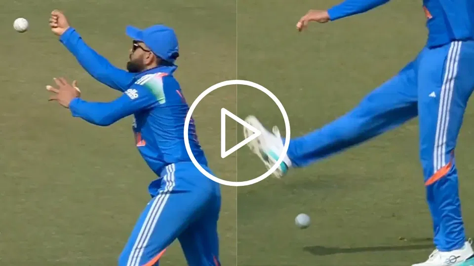 Watch- Frustrated Virat Kohli kicks ball in anger after school-boy error in 3rd ODI vs NZ